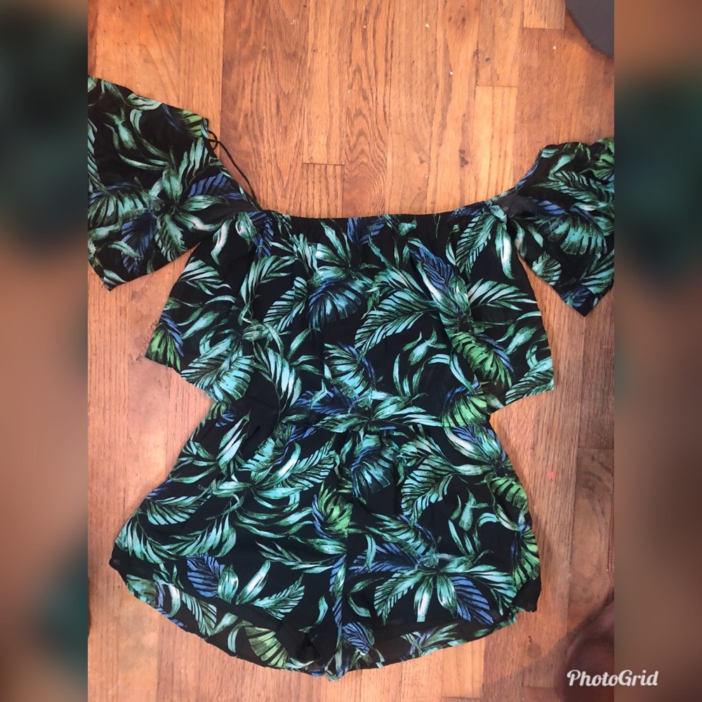 FLORAL PRINT ROMPER FOR SALE!!!